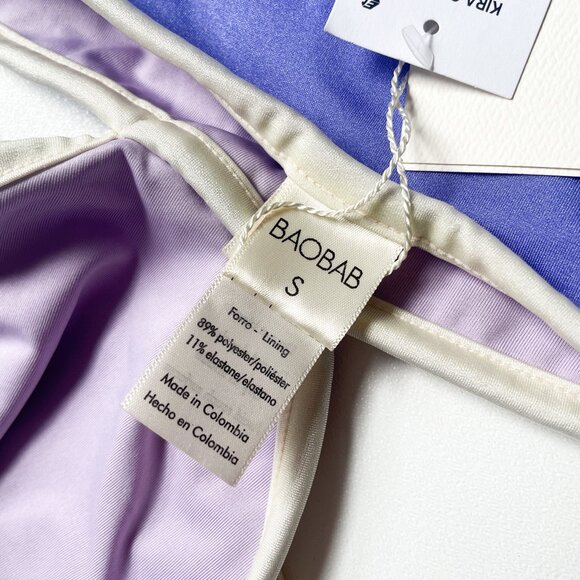 Baobab Kira One Piece Swimsuit Berry Purple One Size Small NEW NWT - Picture 8 of 12